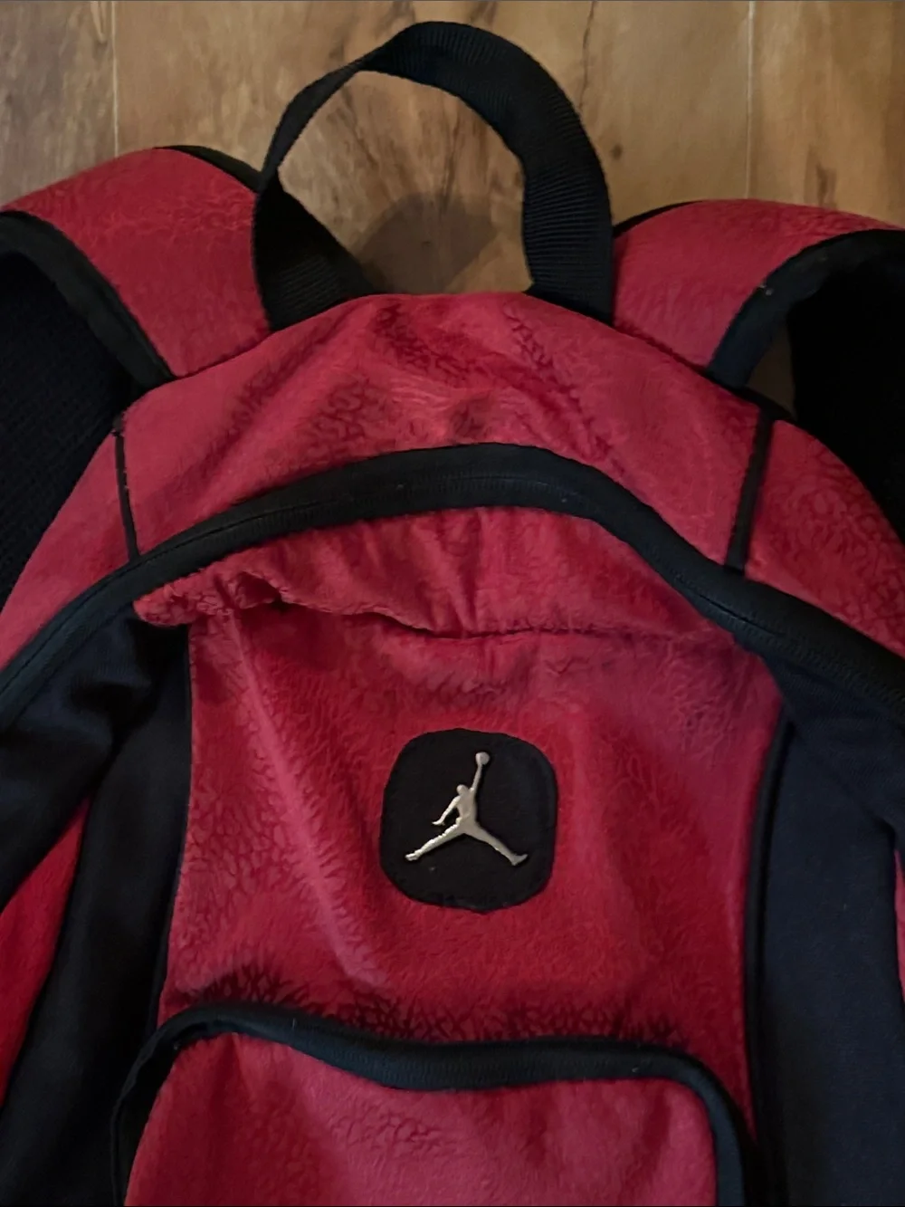 Jordan Red and Black Men's Daypack Backpack
